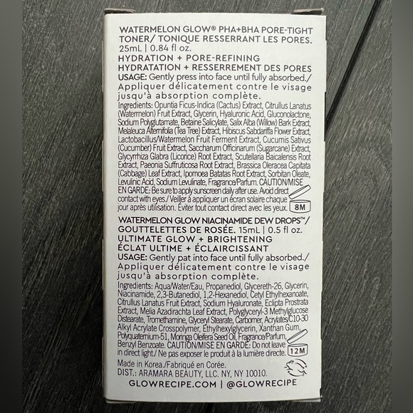 Glow Recipe Watermelon Glow Serum and Toner Set - Picture 3 of 3